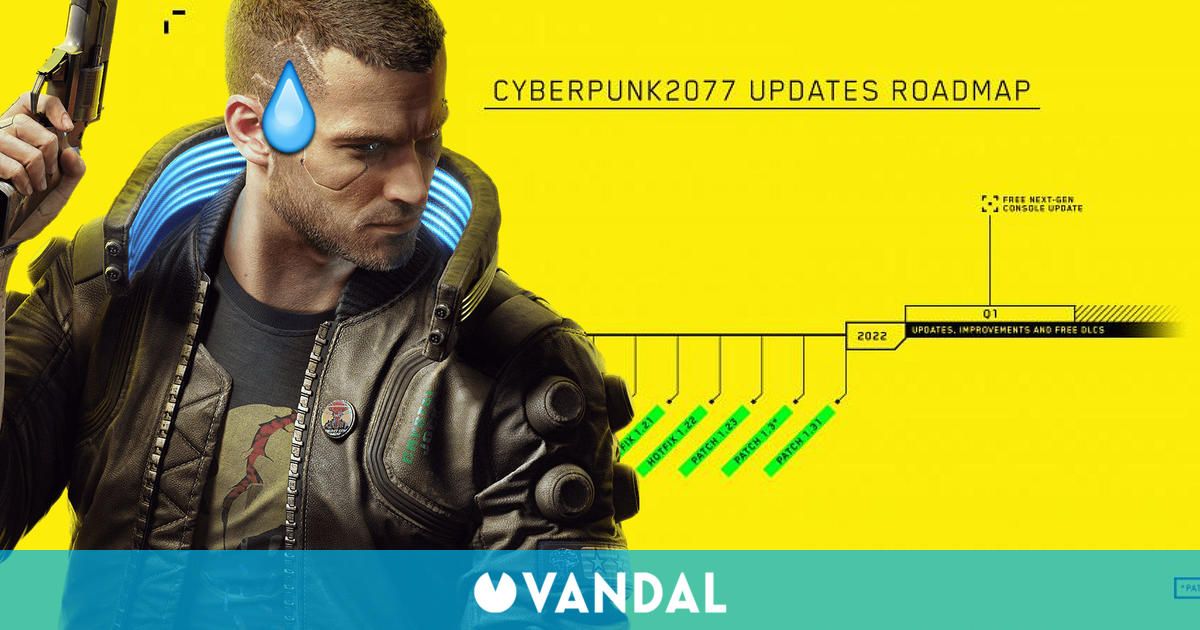 Cyberbunk 2077 actualiza su hoja de ruta retrasando la llegada de los DLC gratuitos a 2022