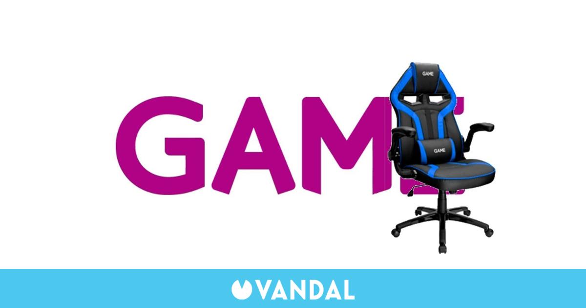 GAME presenta su oferta flash del día: La silla gaming GAME RACING GT210 por 79,95 euros