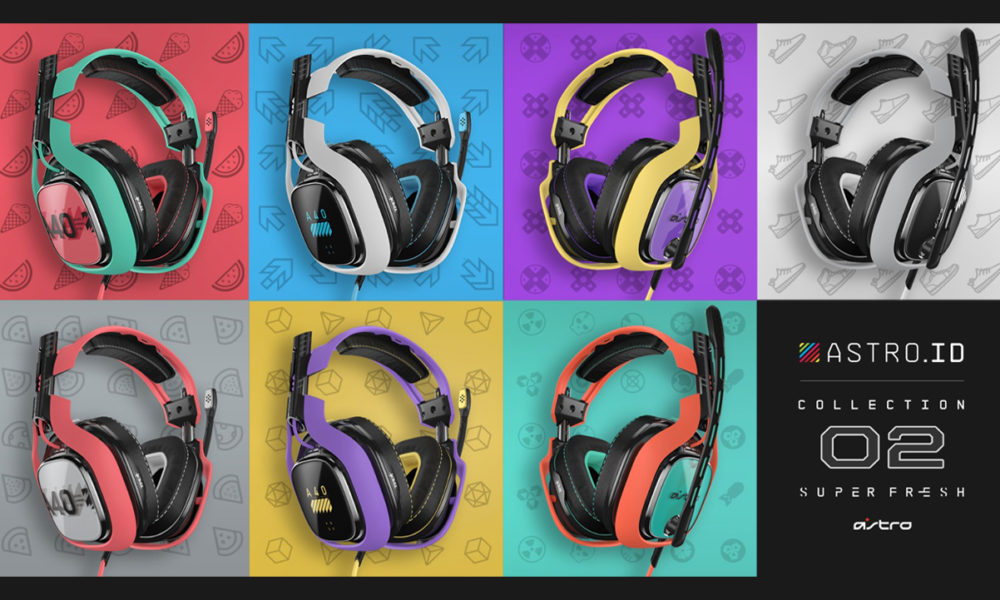 La ASTRO ID COLLECTION 2 amplia su personalización para los auriculares A40 TR