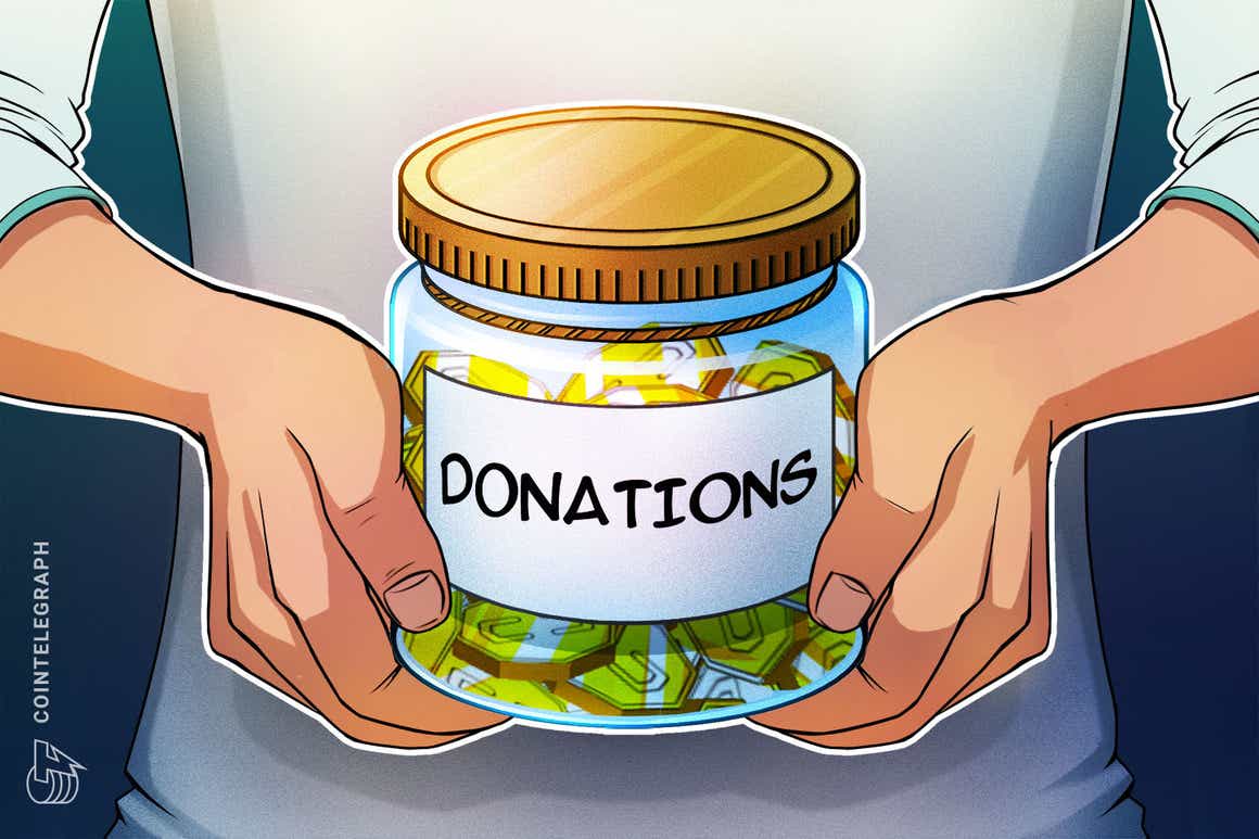 Plataforma benéfica espera que las donaciones en criptomonedas sean significativamente mayores que las de fiat para el Giving Tuesday