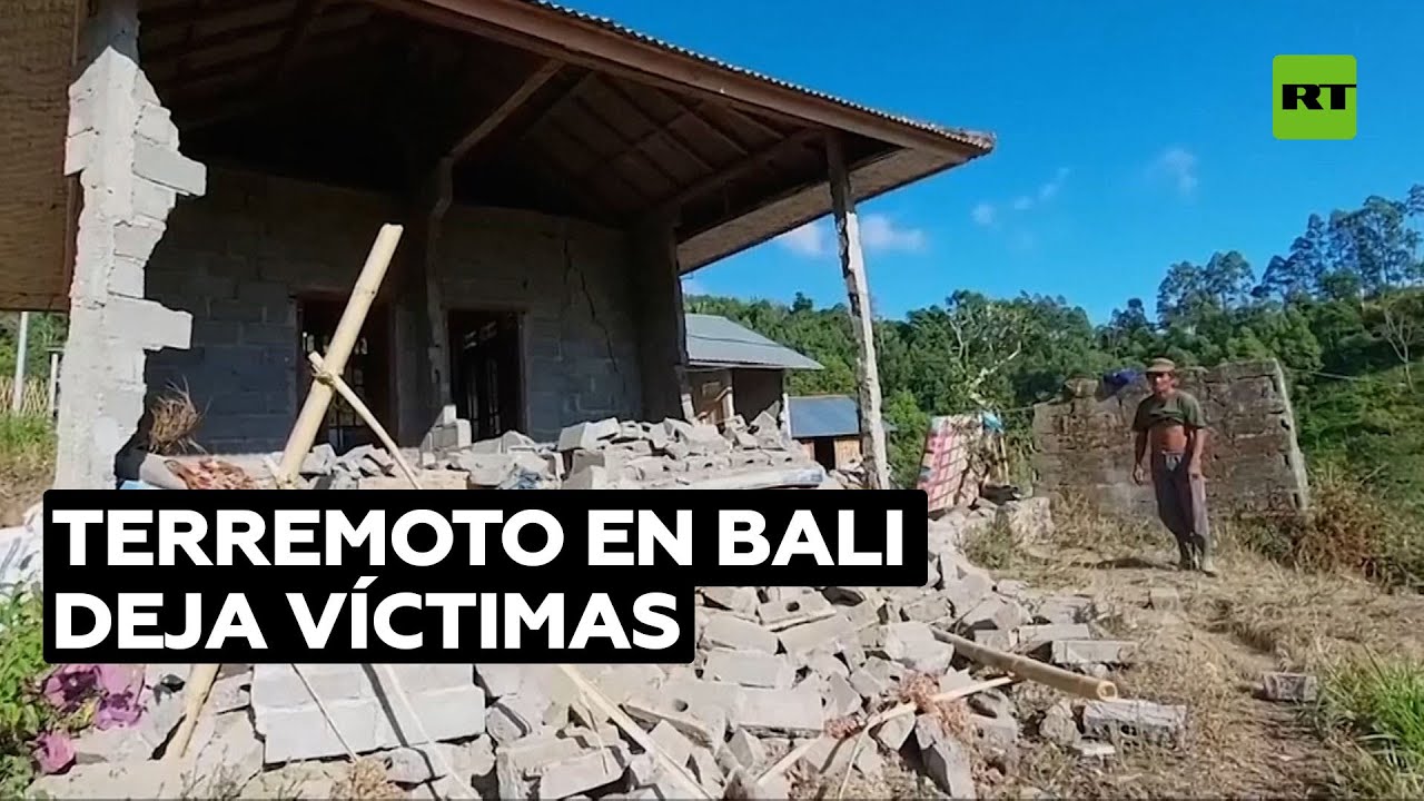 Un terremoto en Bali deja al menos tres muertos
