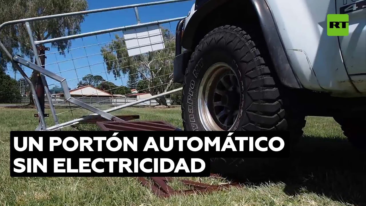 Fabrican una barrera automática para vehículos que se abre sin electricidad @RT Play en Español