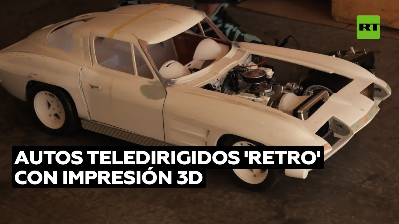 Construye coches teledirigidos con motores de 8V mediante impresión 3D