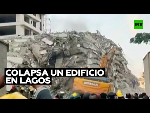 Un edificio de 21 pisos colapsa en la ciudad nigeriana de Lagos