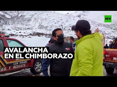 Al menos cuatro muertos tras una avalancha en el Chimborazo, la montaña más alta de Ecuador