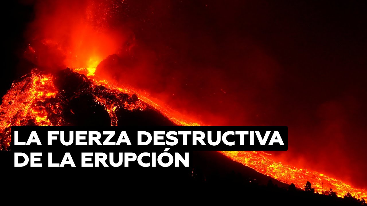 La lava mueve rocas del tamaño de casas de tres pisos en La Palma