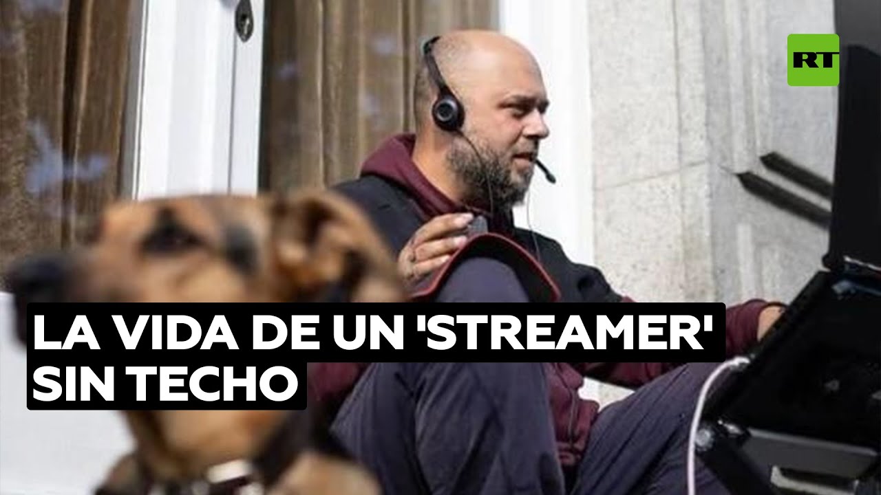 'Streamer' sin techo muestra la realidad de la vida en la calle @RT Play en Español