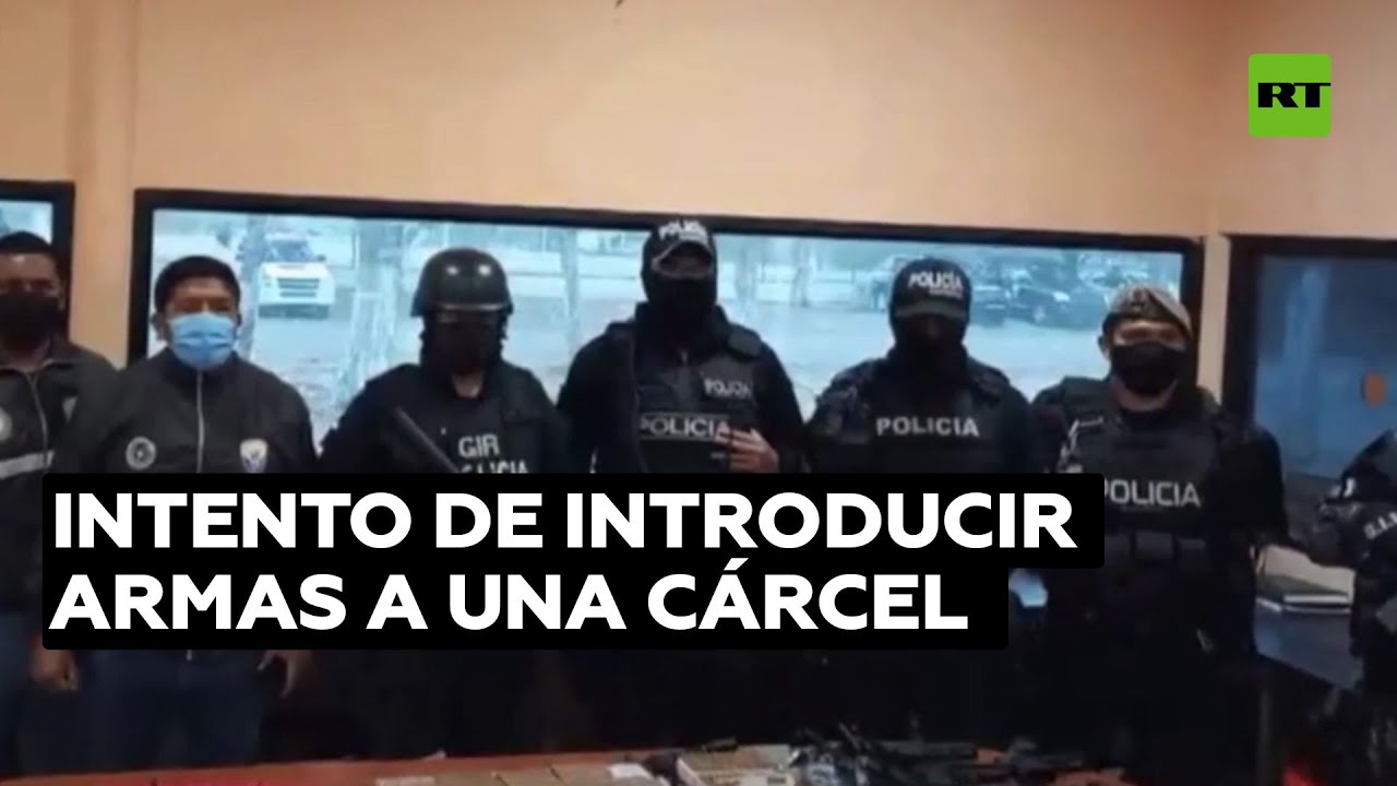 Ecuador: Detienen a tres sujetos que intentaron introducir armas en la Penitenciara del Litoral