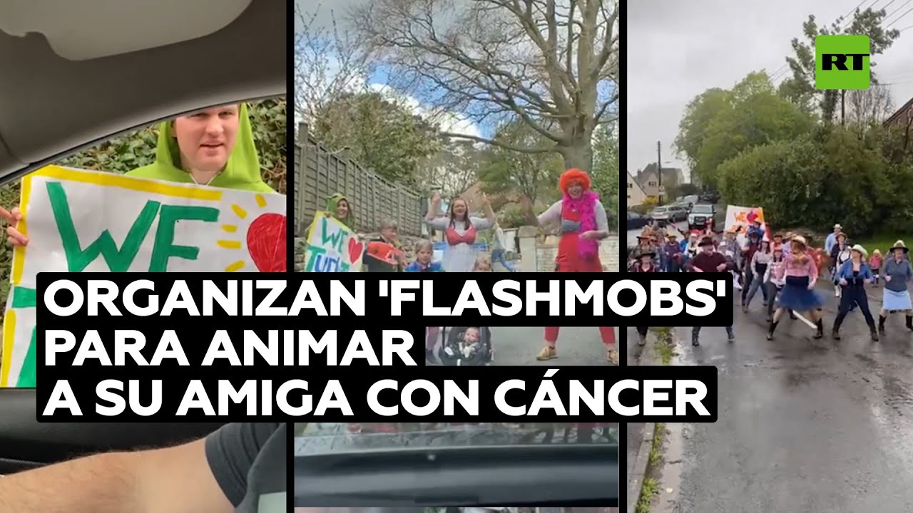 Organizan coloridas actuaciones para animar a su amiga con cáncer @RT Play en Español