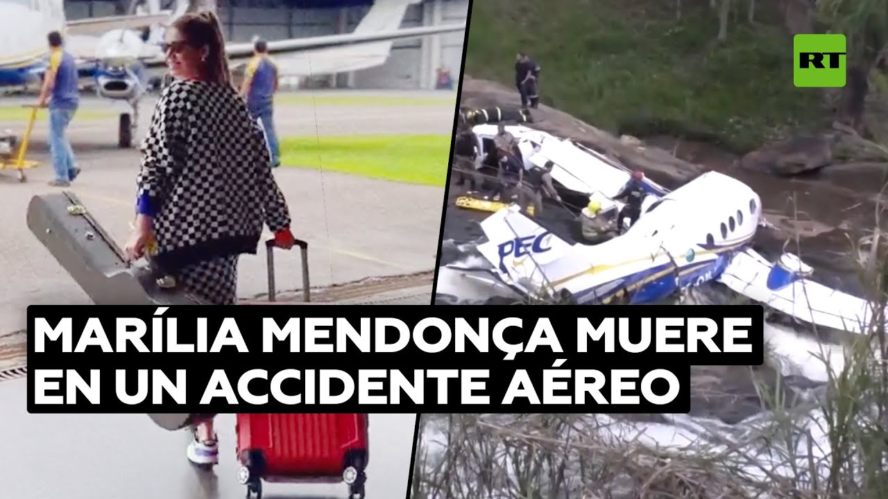 Cantante brasileña Marília Mendonça muere a los 26 años en un accidente aéreo @RT Play en Español