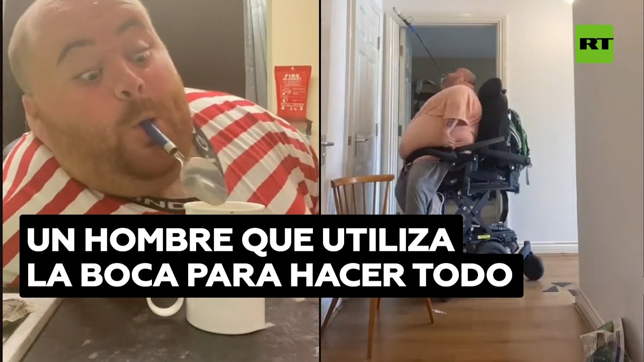 Un hombre se negó a que su discapacidad le impidiera llevar una vida normal @RT Play en Español
