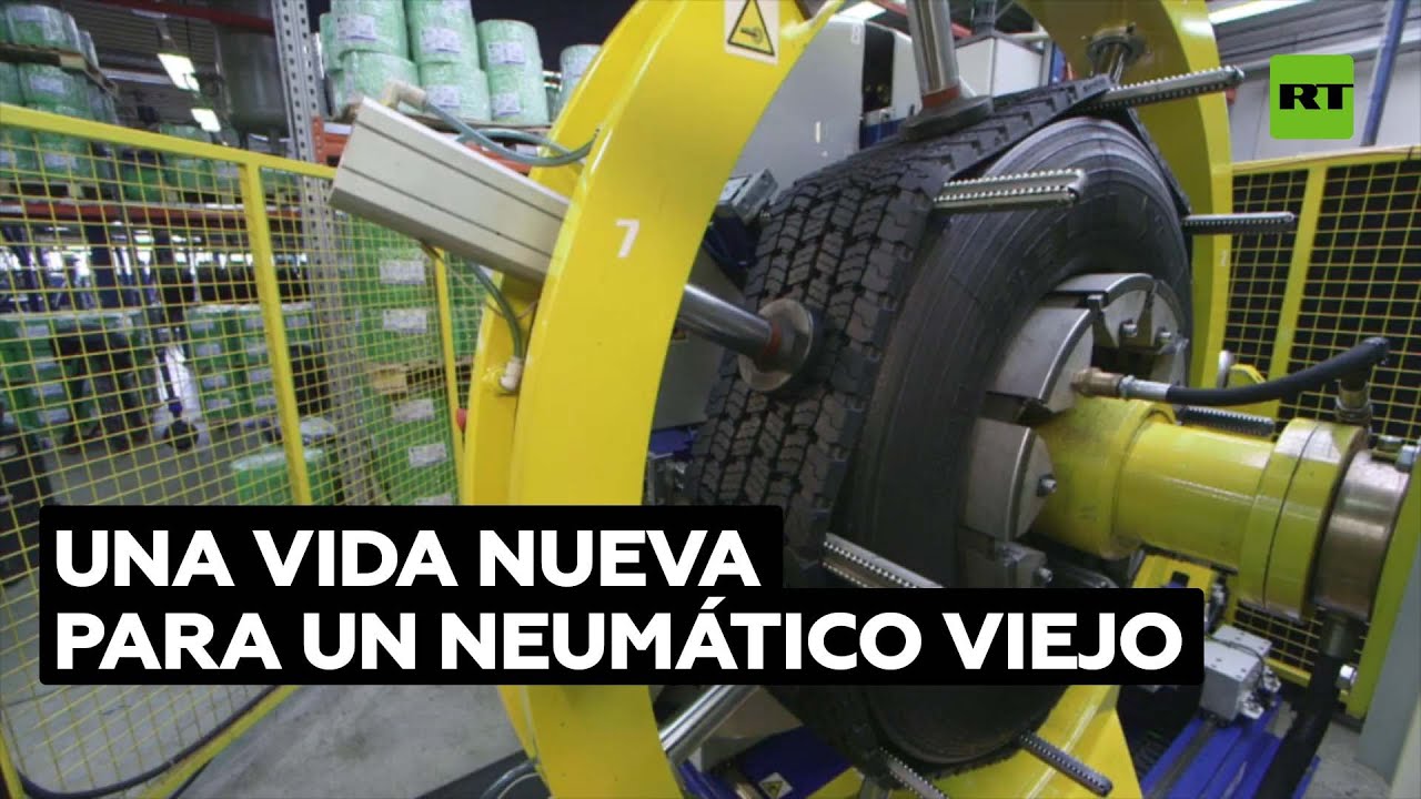 Así es como se pueden reutilizar los neumáticos desgastados @RT Play en Español