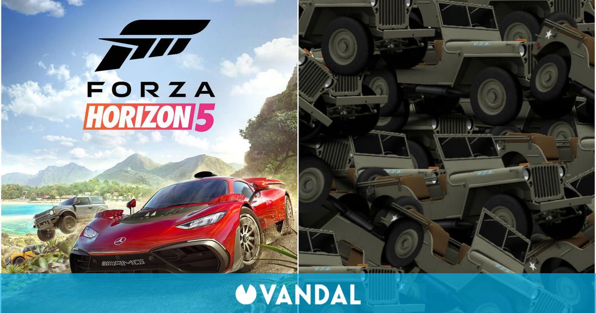 Forza Horizon 5 se llena de Jeeps por un error que permite conseguir dinero rápido