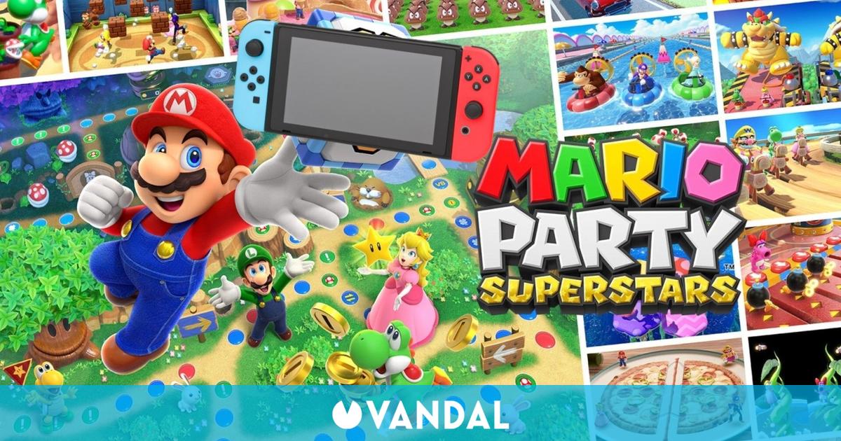 Switch y Mario Party Superstars fueron lo más vendido en España en la última semana de octubre
