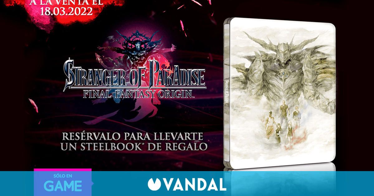 Reserva Stranger of Paradise Final Fantasy Origin en GAME y llévate una caja metálica