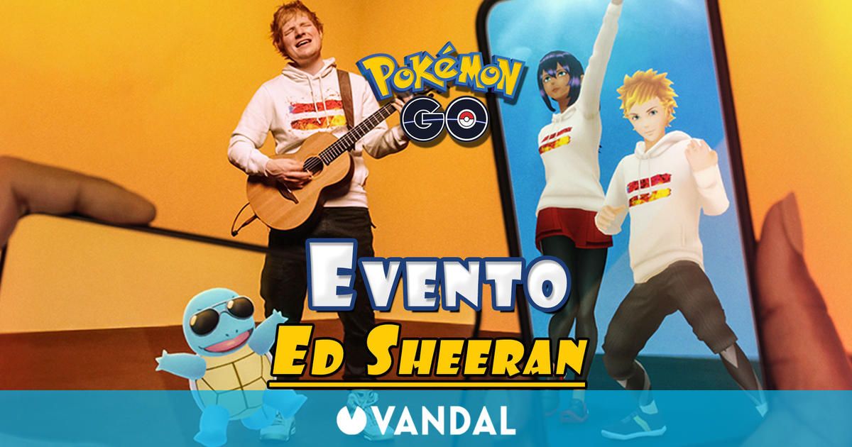 Evento de Ed Sheeran en Pokémon GO: Fechas, código gratuito y todos los detalles