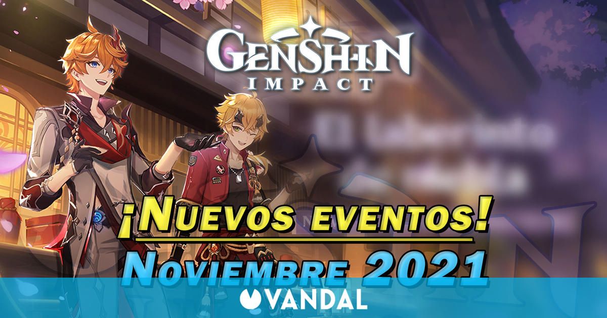 Genshin Impact: Nuevos eventos y gachapón de noviembre 2021 – Fechas y detalles