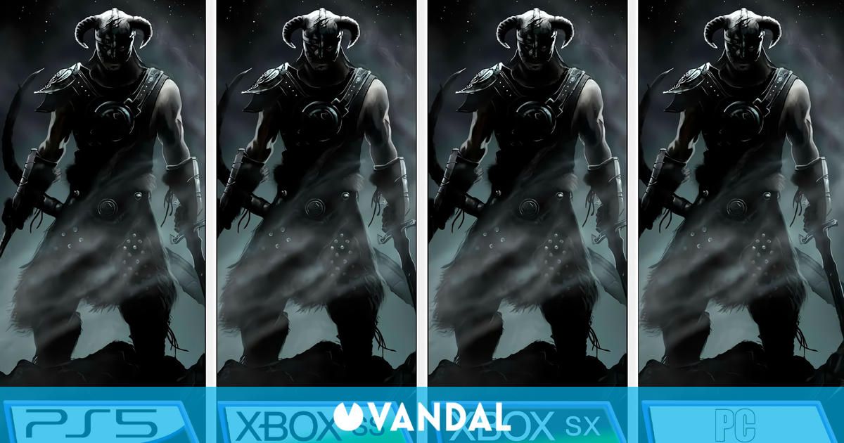 Comparativa gráfica de Skyrim Anniversary Edition en PC, PS5 y Xbox Series X/S