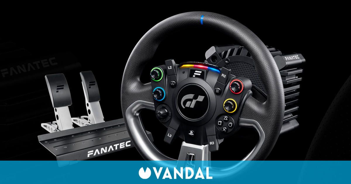 Fanatec presenta su volante oficial de Gran Turismo 7, que costará 700 euros