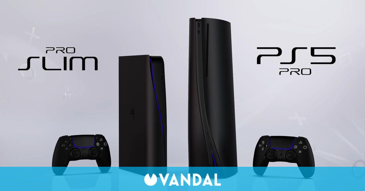 Así serían PS5 Pro y PS5 Slim: Un artista imagina el diseño de las próximas consolas de Sony
