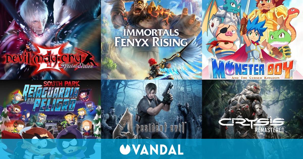 Ofertas Switch: Devil May Cry 3, Immortals Fenyx Rising, Resident Evil, Assassin’s Creed…