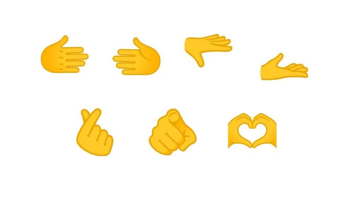 Estos son los nuevos emojis que llegarán con la última versión de Android