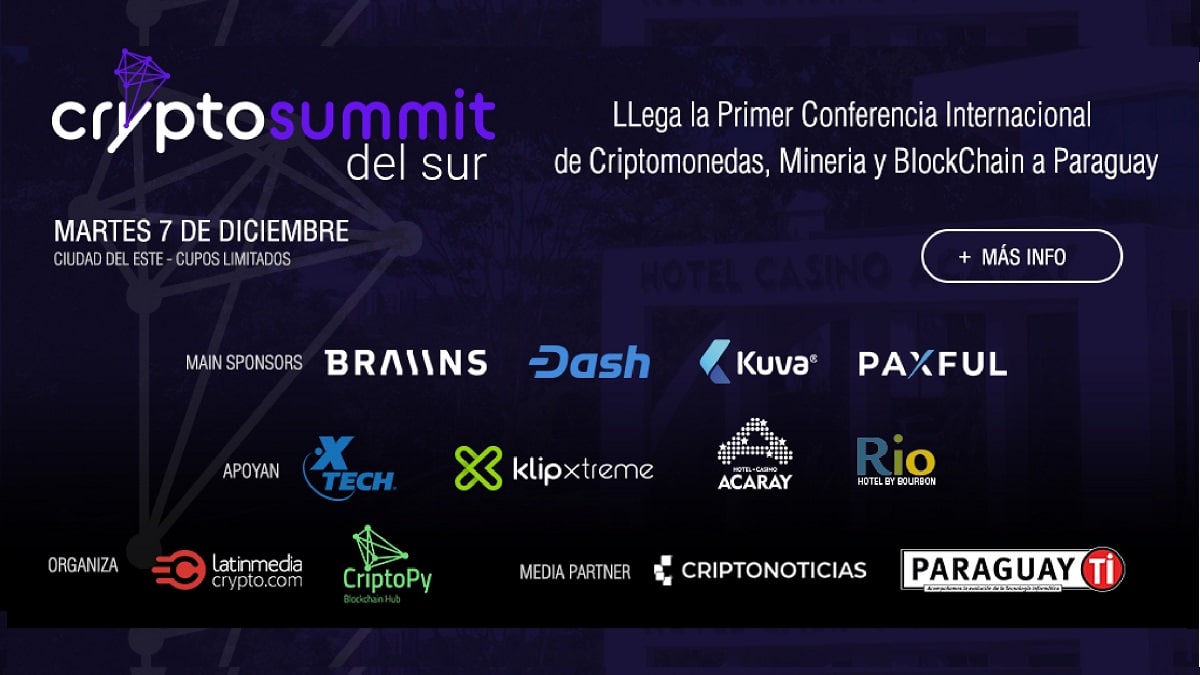 1era conferencia de Criptomonedas, Minería y Blockchain de Paraguay