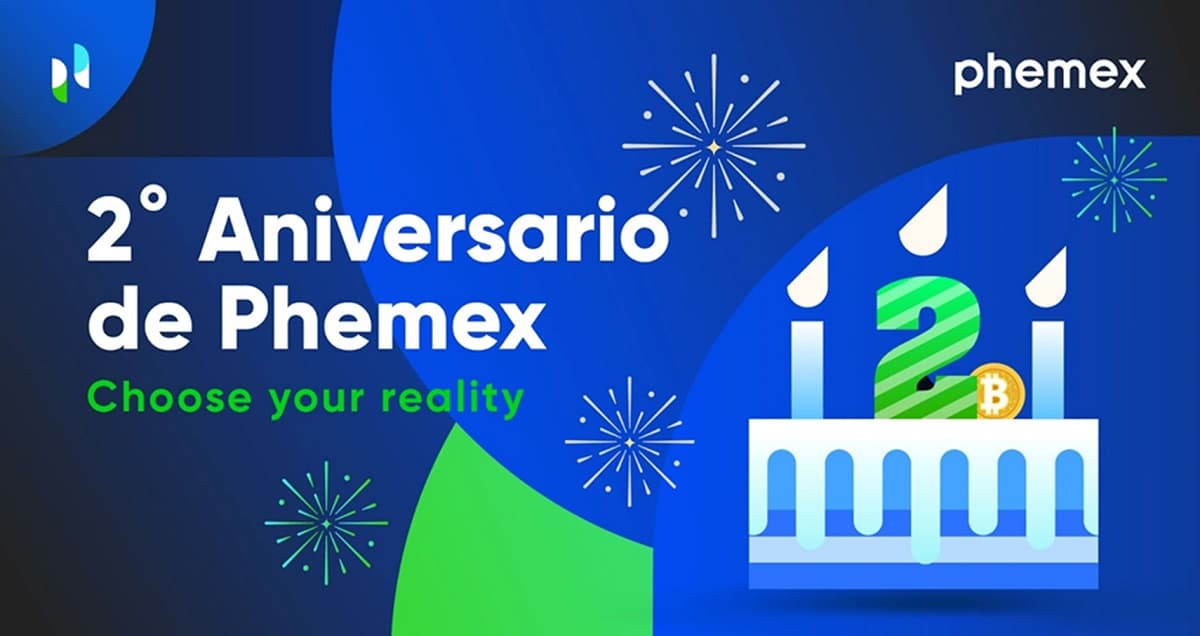 Phemex Exchange celebra su segundo aniversario con una campaña imperdible