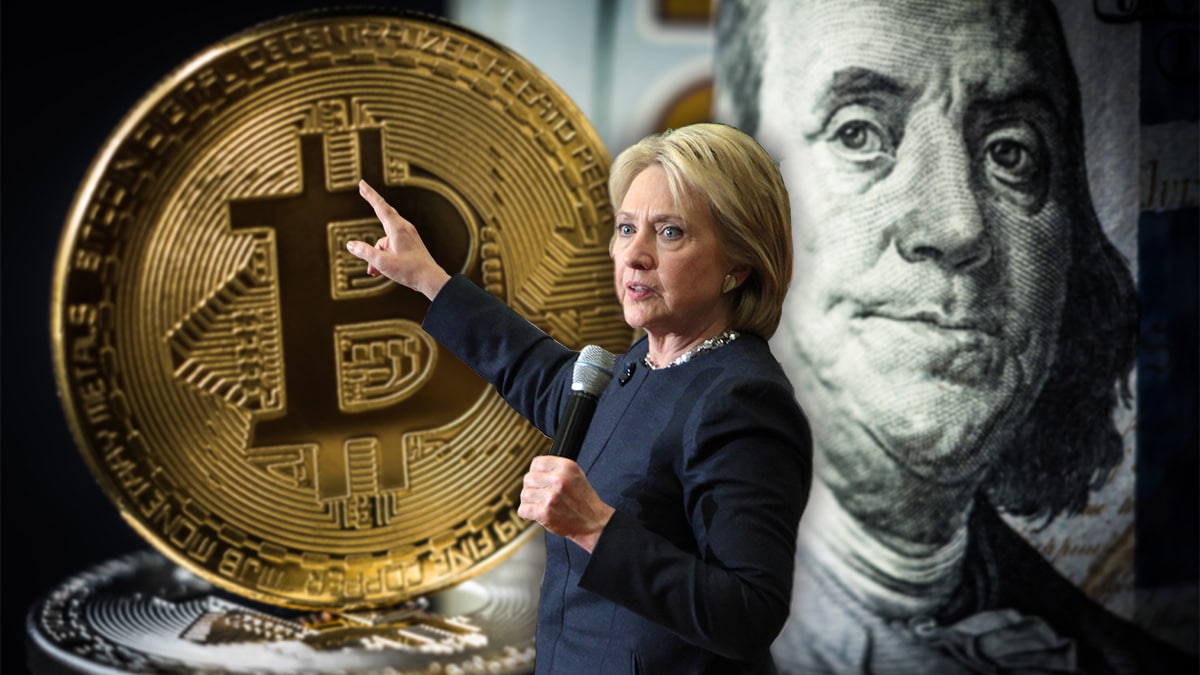 Hillary Clinton alerta que bitcoin podría reemplazar al dólar