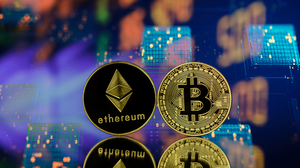 Peso de la blockchain de Ethereum está muy cerca de superar a la de Bitcoin