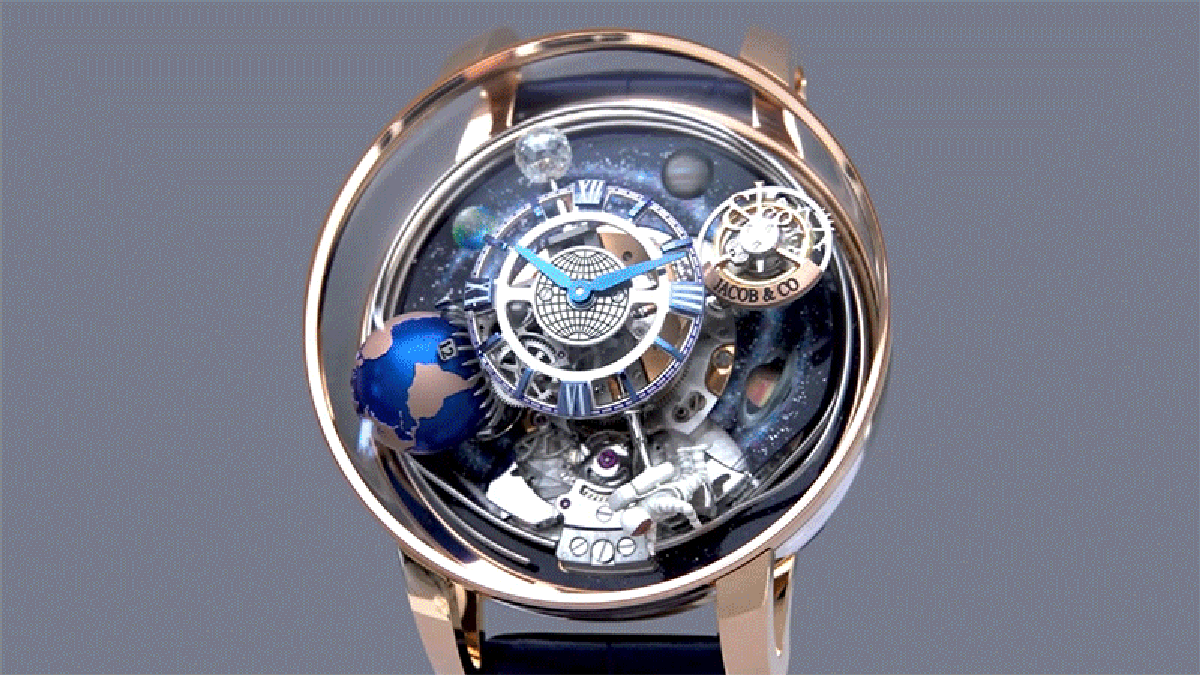 Este reloj espacial de $780.000 es más caro que ir al espacio