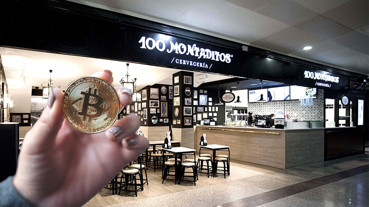 Ahora puedes pagar con bitcoin en 100 Montaditos, restaurante de España