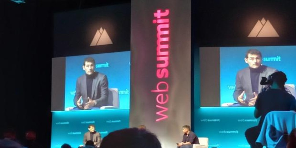 Íker Casillas, un empresario tecnológico de éxito en la Web Summit