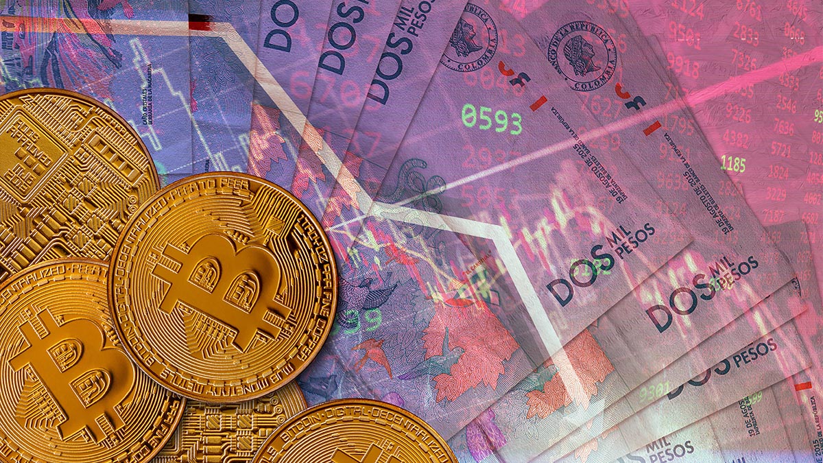 Devaluación en Colombia, un peso débil y un bitcoin fuerte ante el dólar