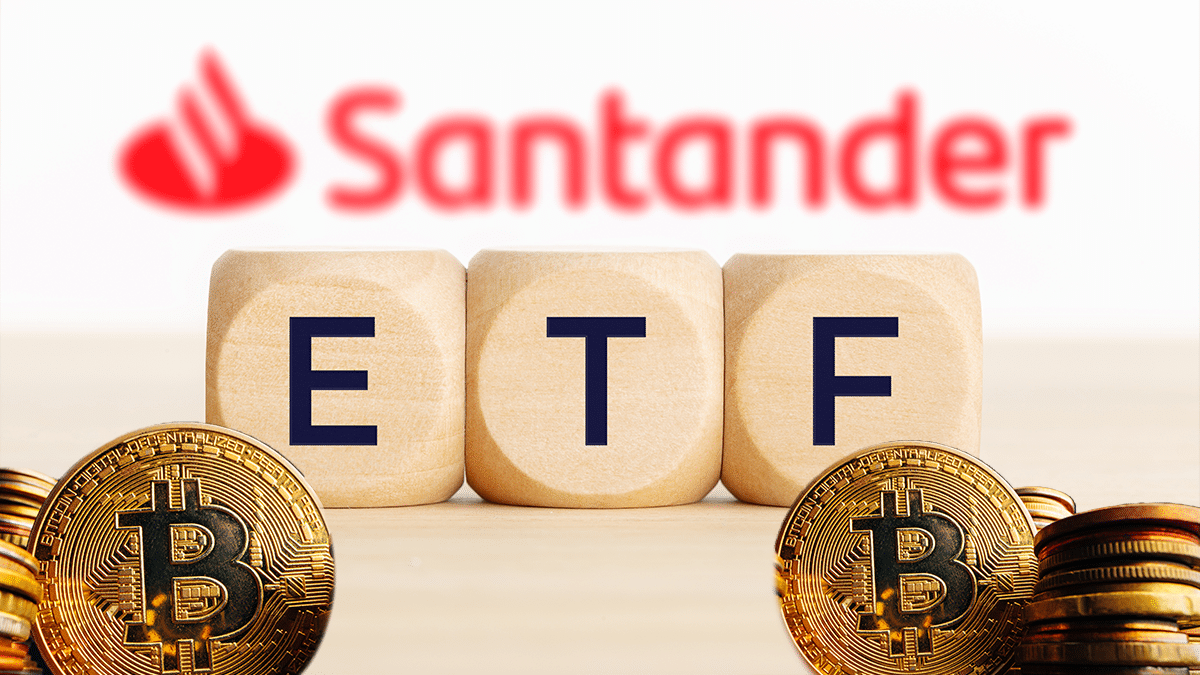 Santander ofrecerá un ETF de bitcoin a sus clientes de España