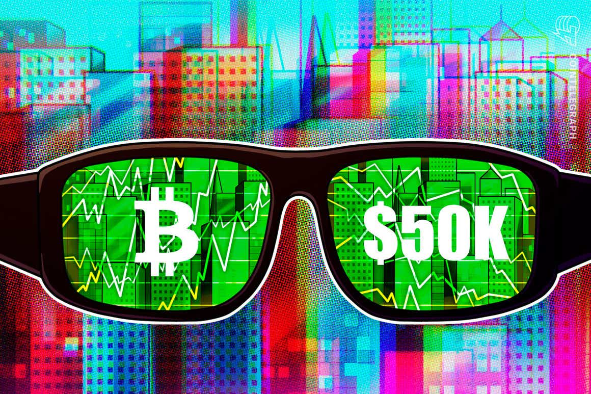 El precio de Bitcoin mantiene el nivel de USD 50,000 mientras un analista dice que los plazos semanales confirman que el mercado alcista sigue intacto