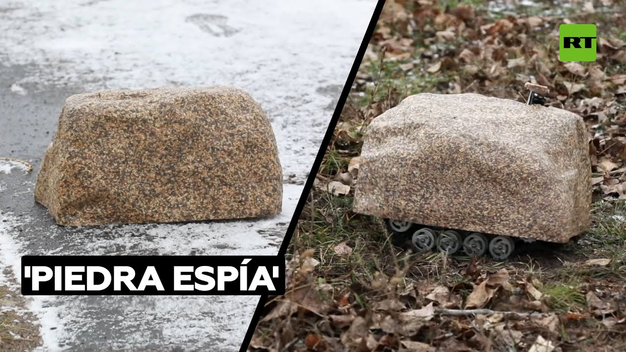 Diseñan en Rusia una 'piedra espía' capaz de moverse y grabar @RT Play en Español