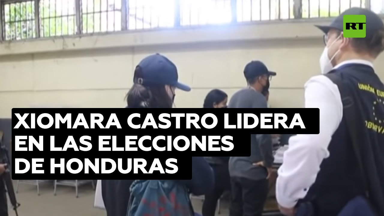 Xiomara Castro lidera en las elecciones presidenciales de Honduras, según resultados preliminares
