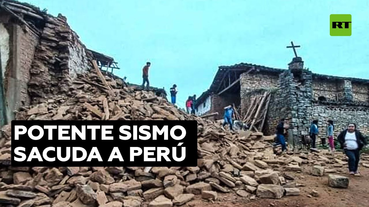 Se registra en Perú un sismo de magnitud 7,5