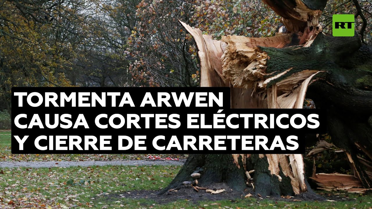 La tormenta Arwen deja al menos tres muertos y a miles de personas sin electricidad en Reino Unido