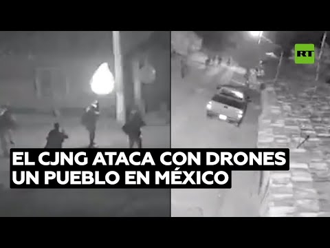 El CJNG ataca la población de Villa Victoria, en Michoacán, con drones cargados de explosivos