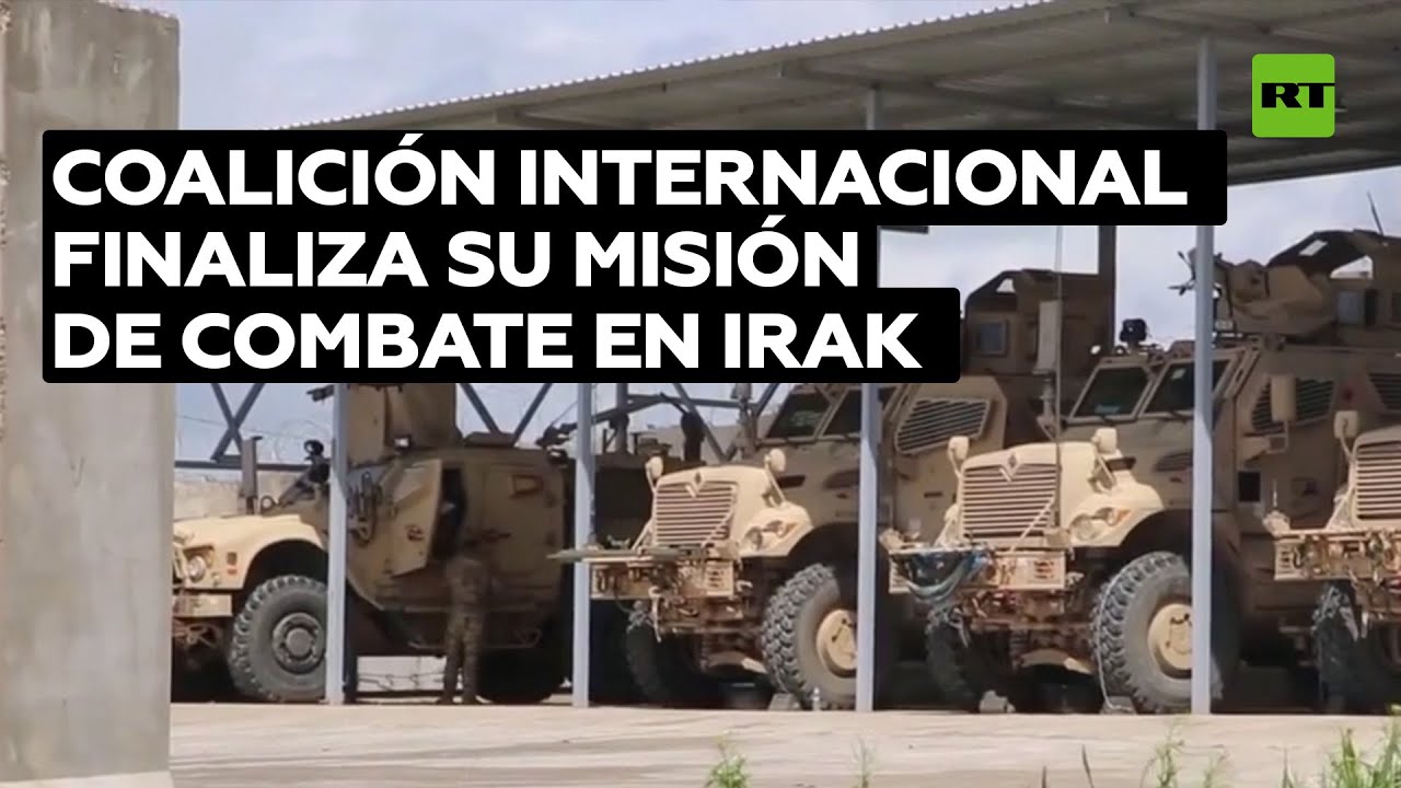 Irak anuncia el "fin de las misiones de combate" de la coalición internacional contra el EI