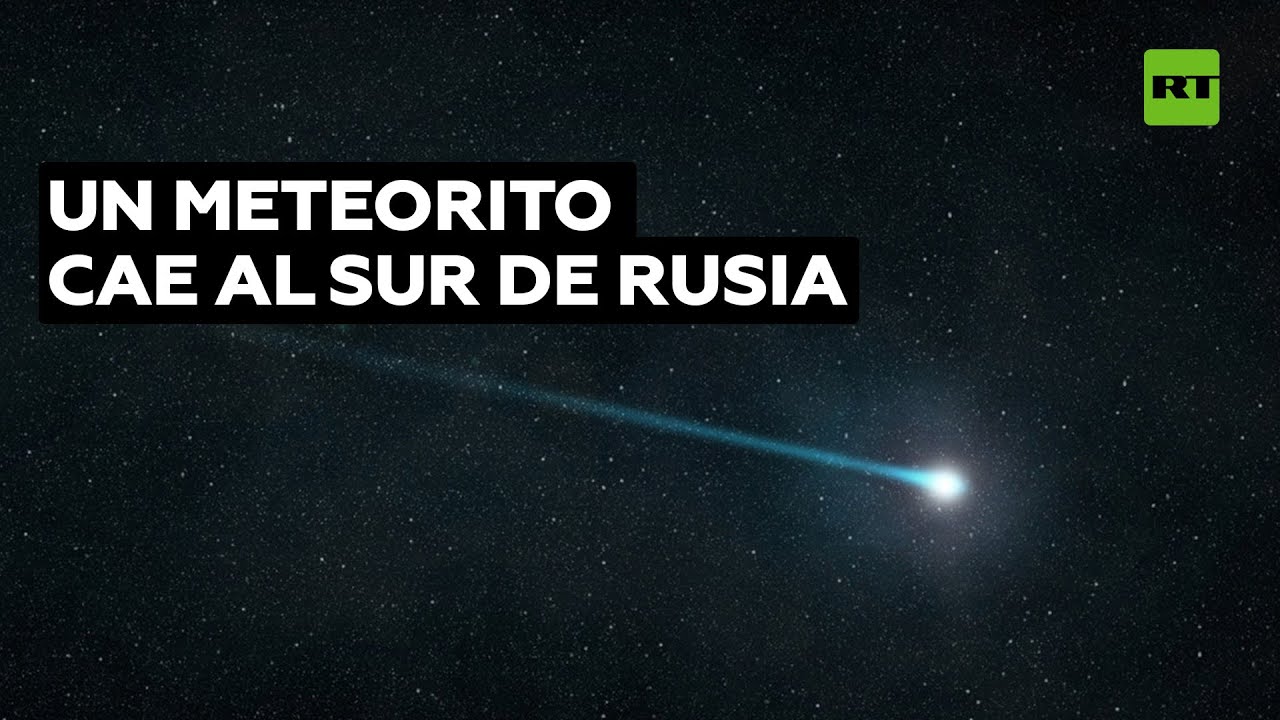 Captan la caída de un meteorito sobre la ciudad olímpica rusa de Sochi