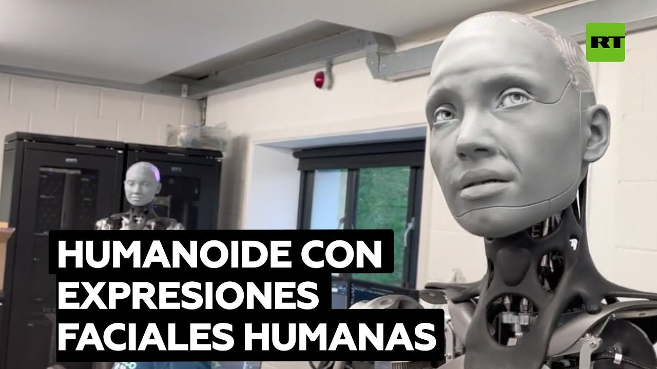 Presentan un robot humanoide hiperrealista @RT Play en Español