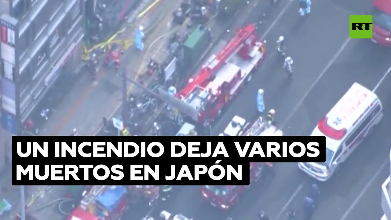 Al menos 27 personas habrían muerto en un incendio probablemente intencionado en Japón