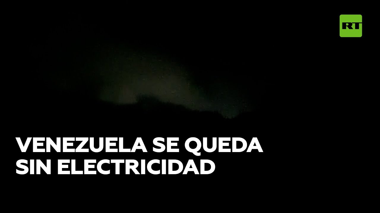 Venezuela se sumerge en la oscuridad tras un apagón masivo