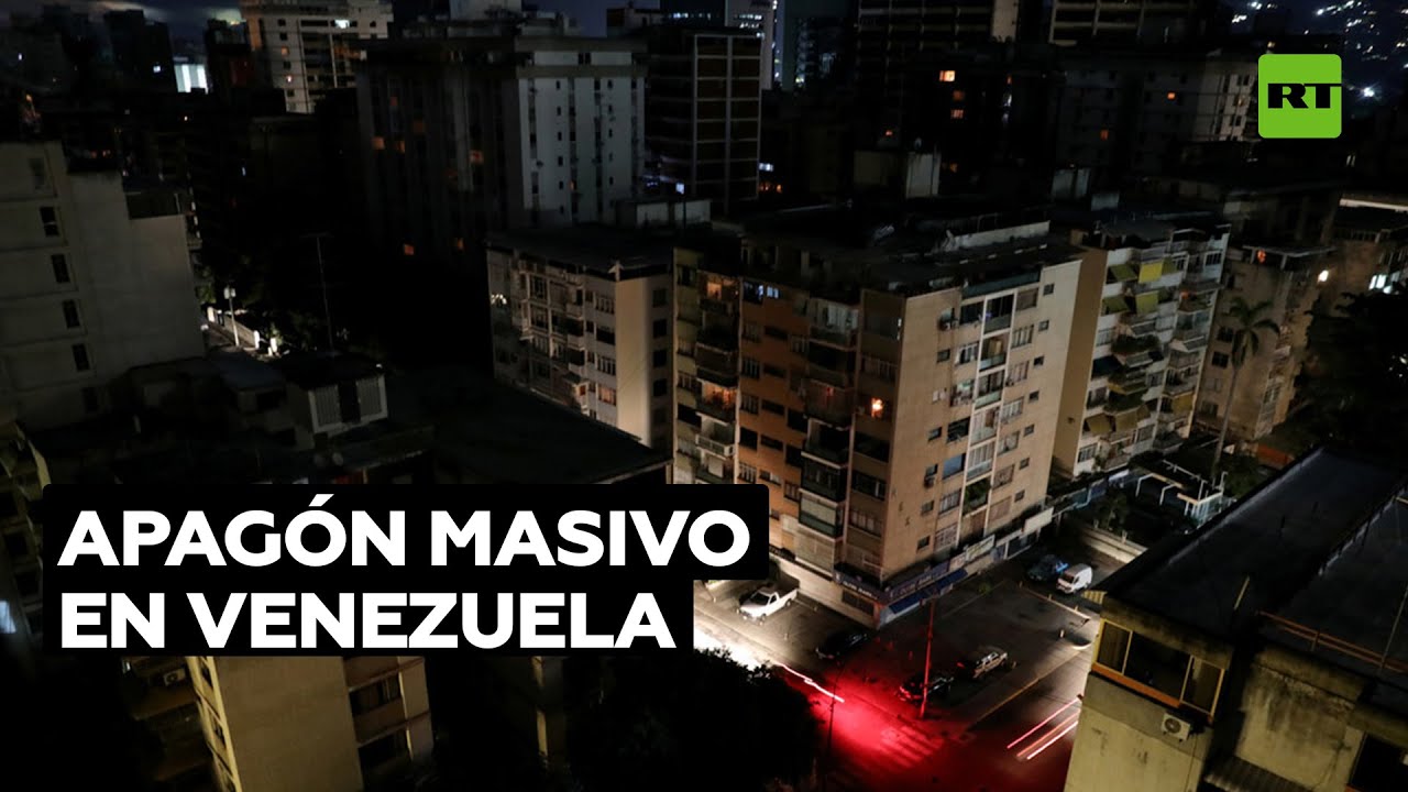 Un apagón masivo en Venezuela afecta a gran parte del país
