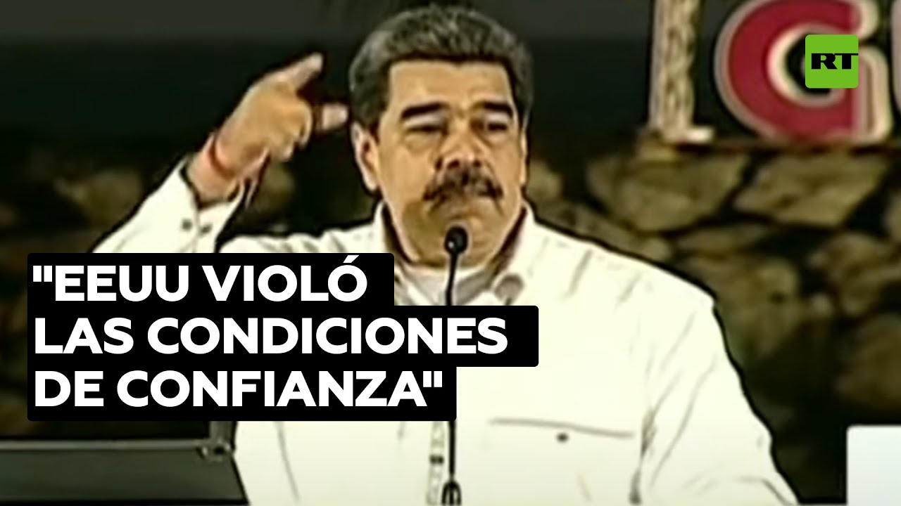 Maduro afirma que tuvo una reunión con un representante de la CIA en Venezuela