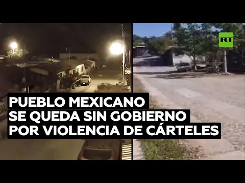 Autoridades del municipio mexicano de Chinicuila huyen por guerra entre cárteles