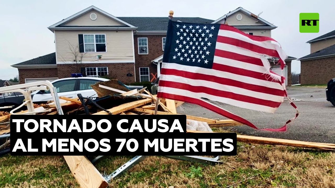 EE.UU.: "Devastación total" tras un tornado mortal en Kentucky